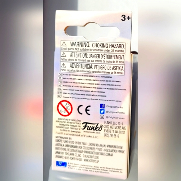 ⏰️3/$10 Pocket POP Keychain Doomfist-Overwatch New - Picture 7 of 7